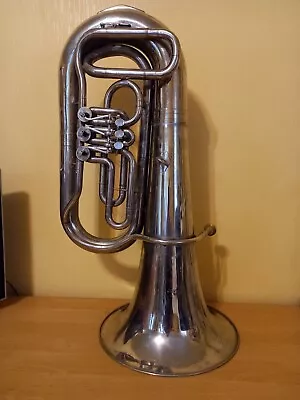 Tuba  Es  Brass Pipe Wind Instrument Brass Trumpet USSR Horn Vintage And Rare • $495