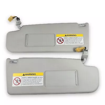 1999-2004 Volkswagen Jetta Driver & Passenger Sun Visor Pair Set Gray • $65.66