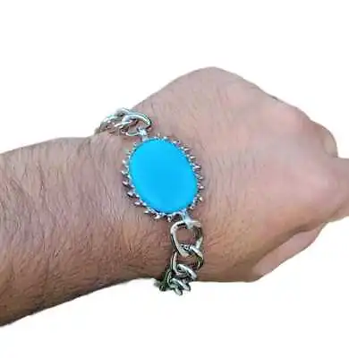 Salman Khan Bracelet Neela Stunning Movie Ek Tha Tiger Turquoise Designer DD30 • £13.70