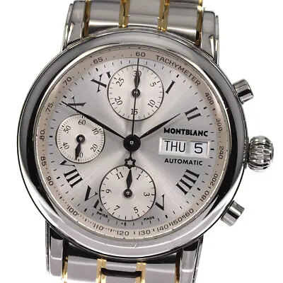 MONTBLANC Star 7016 Chronograph Day Date Automatic Men's Watch_795124 • $1308.72