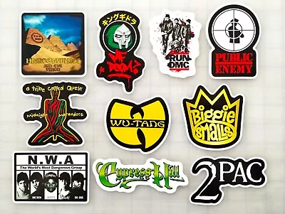 Classic Hip-Hop Sticker Lot (10 Stickers) SET 7 Rap Graffiti Old School Gangsta • $12.99