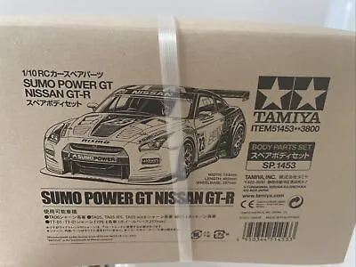 Tamiya 51453 SP1453 SUMO POWER GT Nissan GT-R Body Clear TA06TT01 1/10 Touring • $58