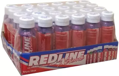 Redline Xtreme Blue Razz Energy Drink (Pack Of 24) • $159.99
