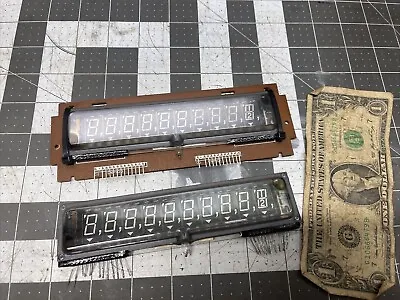 Two Itron FG95L Japan Vacuum Fluorescent Display 8 Digit  Number Display 20 Pin • $35