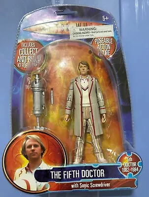 SALE! Doctor Who THE 5th DOCTOR With SONIC SCREWDRIVER & K-9 Robot Right Arm NIB • $40