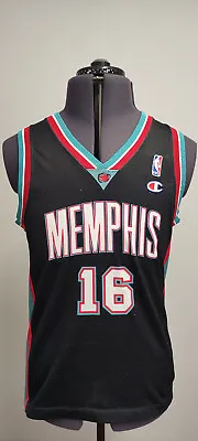 £9.99 • Buy Champion NBA Kids Youth Jersey Memphis Pau Gasol 13 14 Year 164 Cm Faded