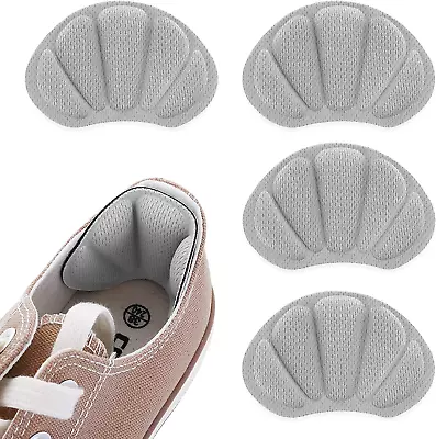 2 Pair Heel Grips Shoes Pads For Shoes Too Big Thick Heel Cushions Liners Insert • $5.35