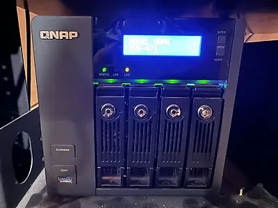 QNAP TVS-471 4-Bay Intel I3 CPU - 16GB Ram - Plex Server (diskless) • $700