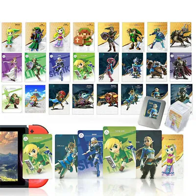 $21.39 • Buy HOT Amiibo Card For The Legend Of Zelda Breath Of The Wild NS Switch Card 25PCS