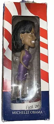 First Lady MICHELLE OBAMA Limited Edition AllBobbleHeads Bobblehead *RARE ITEM* • $30