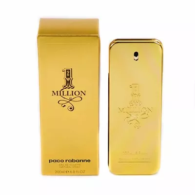 Paco Rabanne 1 Million 200ml Eau De Toilette Men's EDT Fragrance Spray For Him • £95