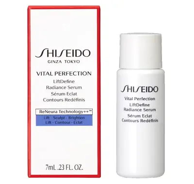 2 X Shiseido Vital Perfection LiftDefine Radiance Serum 7ml Each Total 14 Ml • $18.99