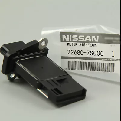 NISSAN MASS AIR FLOW METER SENSOR MAF Factory - 22680-7S000 AFH70M-38 AF-NS01 • $18.99