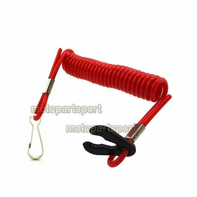 Safety Tether Lanyard Cord For Kill Stop Switch Boat Yamaha Raptor Blaster ATV • $10.29