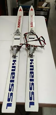  KNEISSL White Star 180 Race Down Hill Stock Skis + Look Nevada  Bindings Rare  • $496.46