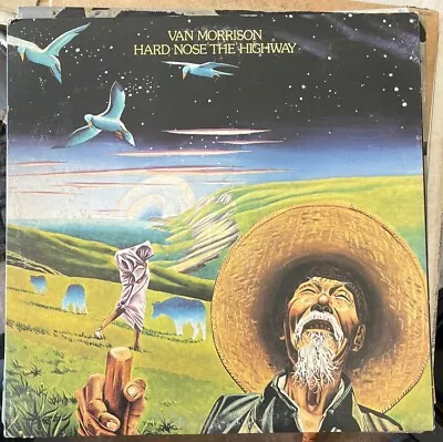 Van Morrison Hard Nose The Highway LP BS2712 1st ED 1973 VG+/VG • $17