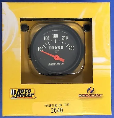 Auto Meter 2640 Z-Series Electric Transmission Temperature Gauge 100-250 2 1/16  • $77.99