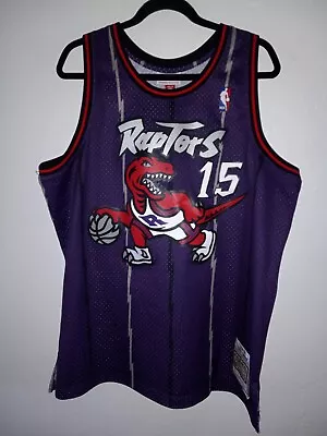 Mitchell & Ness Toronto Raptors Vince Carter 98-99 Swingman Jersey Size XL • $48.89