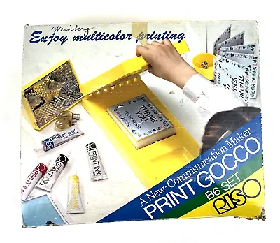 Print Gocco Screen Print Multi Color Printer B6 Hi Mesh Set High Res. Assortment • $59.95