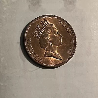 Queen Elizabeth Coin 1985 Queen Elizabeth II  Two Pence Coin RARE • $755