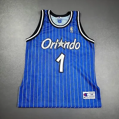 $275 • Buy 100% Authentic Penny Hardaway Vintage Champion 96 97 Magic Jersey Size 44 M L