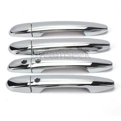 Door Handle Cover For Mazda 3 BM 6 CX-5 13-24 With 2 Smart Key Hole Chrome Trim • $16.99