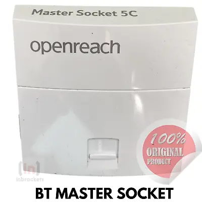 BT OPENREACH MASTER SOCKET NTE5C MK2  REPLACEMENT TELEPHONE SOCKET TOOLESS - Uk  • £7.99