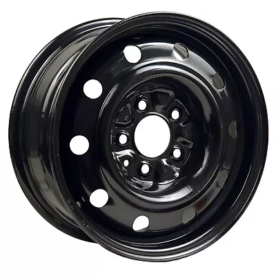 15x6.5 10 Hole Refurbished Steel Wheel Painted Black 560-02150 • $96.89