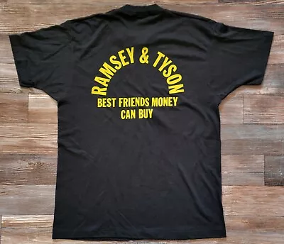 Vintage Ramsey & Tyson T Shirt 80's Size M Black Single Stitch USA • $13.50