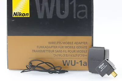 Nikon WU-1a Wireless Mobile Adapter For Df / D7100 From JAPAN [Near MINT BOXED] • $99.99