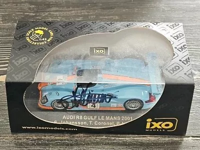 IXO Le Mans Audi R8 Gulf #4 2001 LMM004 1/43  SIGNED • $34.34