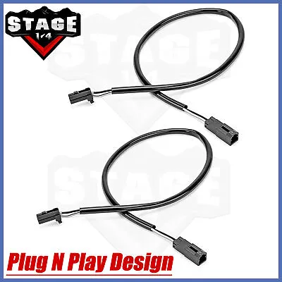 2PCS 10/12/14/16  Heated Grip Wire Extension Harness For 16+ Harley Softail • $19.99