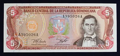 1978 Dominican Republic 5 Peso Oro P118a P118 UNC Uncirculated 1st Prefix AA • $18.95