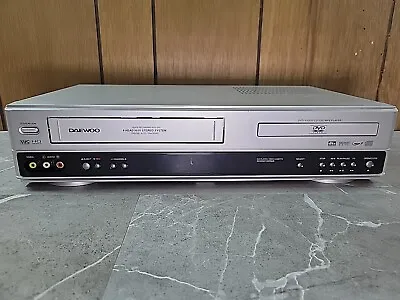 Daewoo DVD VCR Combo Player DV6T844B VHS Recorder Hi-Fi Stereo DTS Tested Works • $49.99