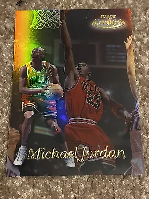 1999-00 Topps Gold Label Michael Jordan Refractor Class 1 #GL1 Bulls NM/MT GOAT • $23.23