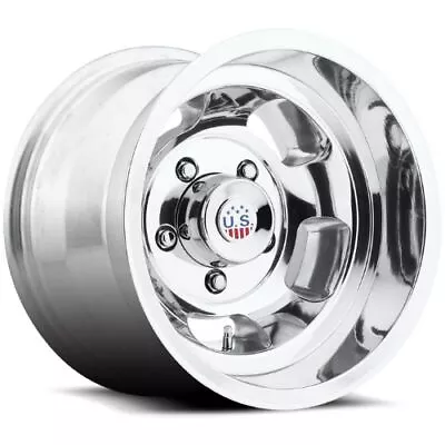 15x10 US Mags U101 INDY Polished Wheels 5x4.75 (-50mm) Set Of 4 • $968