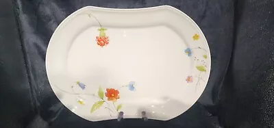 Mikasa Just Flowers Platters Set Of 2 • $69.95