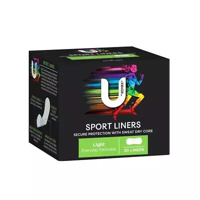 U By Kotex Liners Sport 30 Pack • $3.99