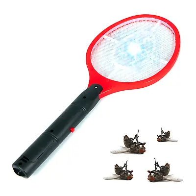 £6.95 • Buy Electric Zapper Bug Bat Fly Mosquito Insect Killer Trap Swat Swatter Racket New