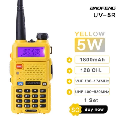 £33.05 • Buy Baofeng Uv-5r Walkie Talkie Uhf Vhf Dual Band Two-way Radio Fm Ham Transceiver