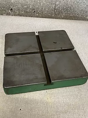 Cast Iron 10  X 10” T-Slotted  Set Up Plate Table Machine Shop Fixture • $199.99