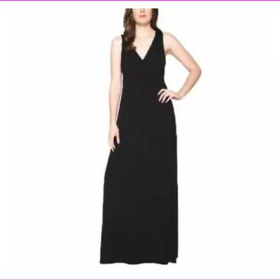 Matty M Ladies' Maxi Dress Casual Formal Beach Wear Black • $30.99