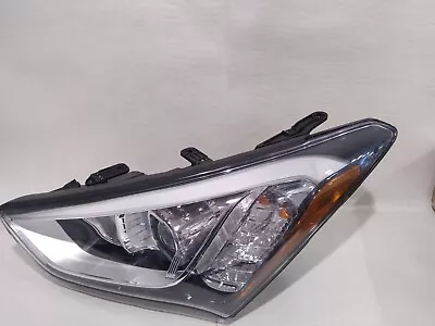 OEM 2013-2016 Hyundai Santa Fe LEFT Driver  Original HALOGEN Headlight 92101-4Z • $299.91