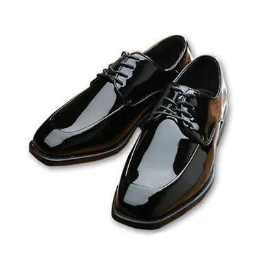 $19.99 • Buy New Boys Fabian Couture Brookdale Black Tuxedo Shoes Ring Bearer Boys Size 13