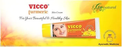 Vicco Turmeric Cream With Sandal Wood Oil  (70 G)-  FREE SHIPPING • $8.14