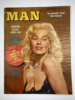 MODERN MAN Magazine November 1956 Pinups GGA-full Magazine • $11.96