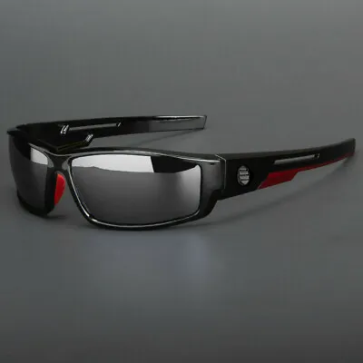 Sport Rectangular Polarized Sunglasses Men Lightweight Outdoor Casual Glasses • $12.98