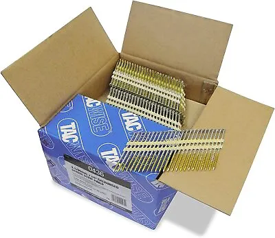 Tacwise 50mm To 90 Mm Extra Galvanised Framing Nails Round 22� Collated 3000 • £33.28