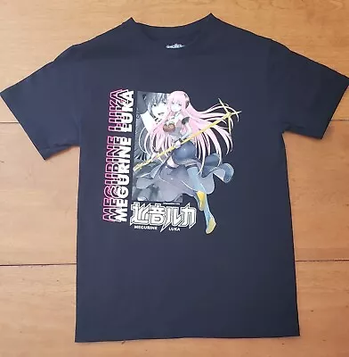 Crypton Vocaloid Luka Megurine T-shirt Black Size S • $14