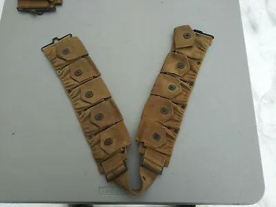 WW1 OD Cartridge Belt MFG Russel - Jun 1918 • $99